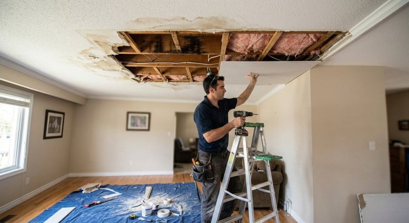 Ceiling Leak Repair Service in Santa Rosa, CA