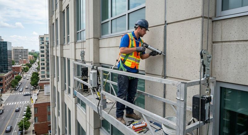 Commercial Caulking Service in Conroe, TX