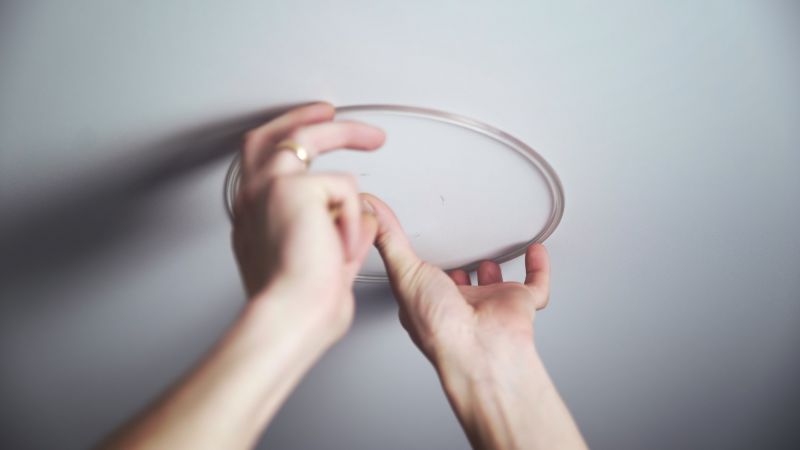 Handyman Installing Fixtures