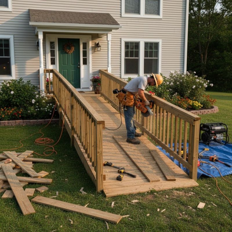 Wood Ramp Repair